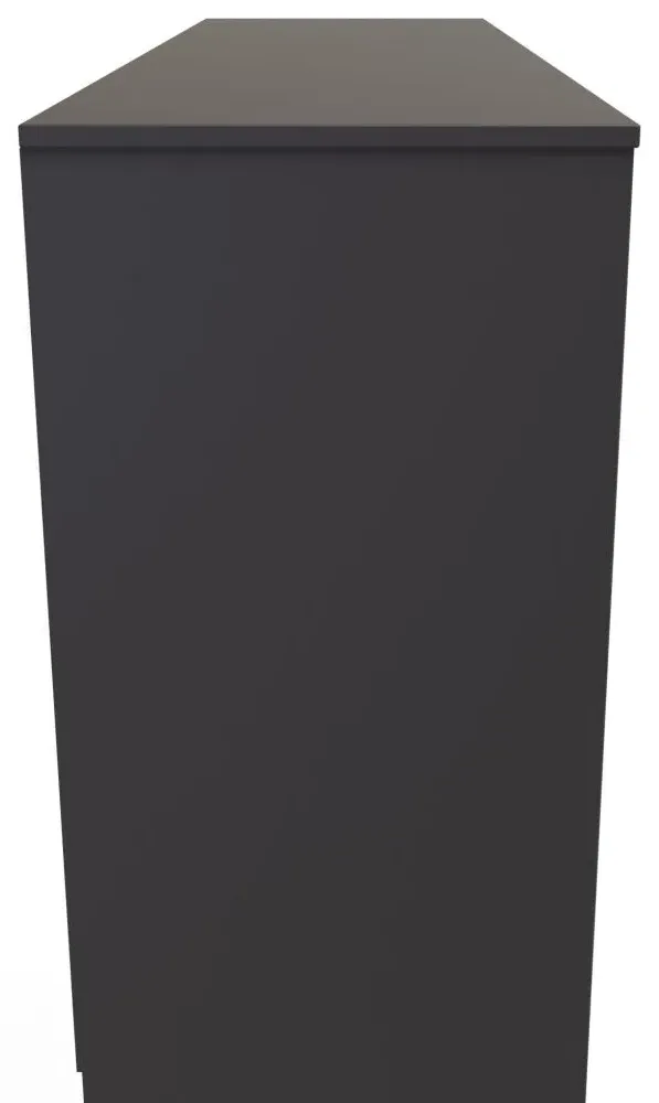 New York 6 Drawer Double Dressing Table - Graphite