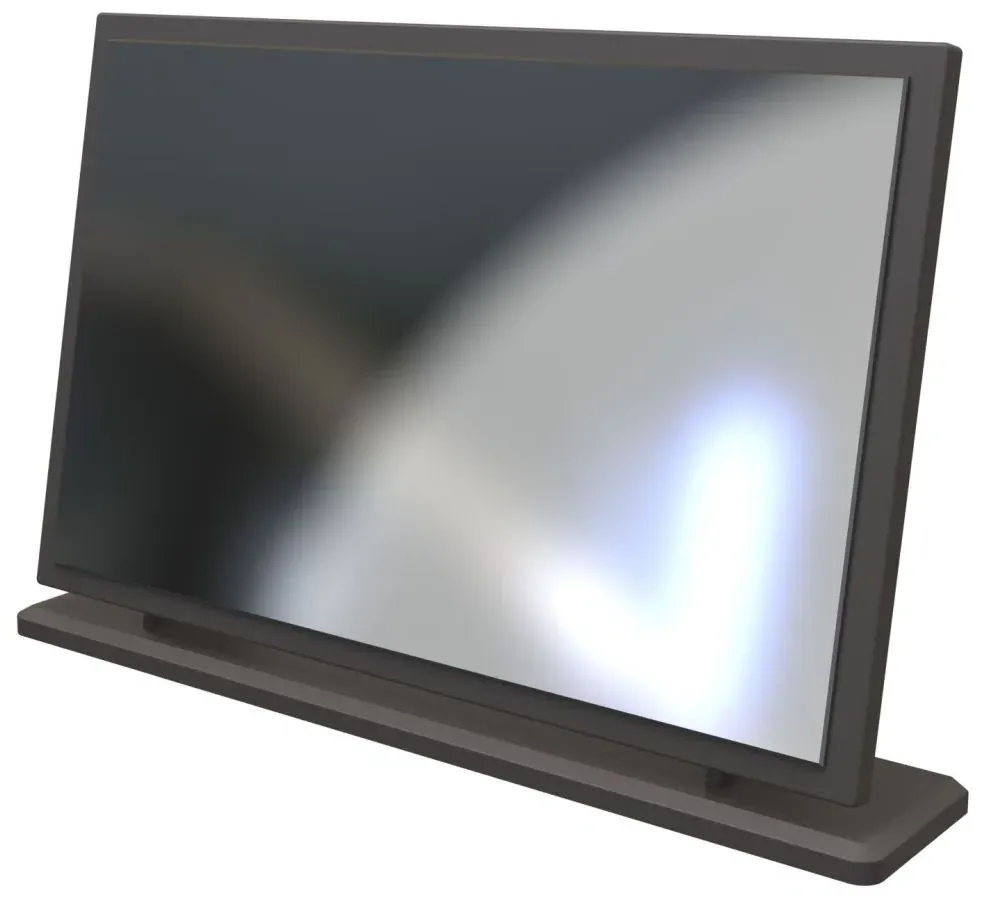 New York Large Dressing Mirror - Graphite