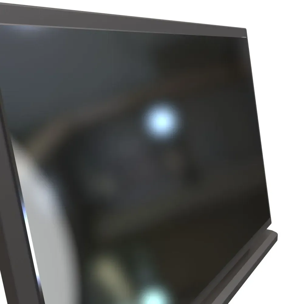 New York Large Dressing Mirror - Graphite