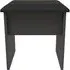 New York Padded Dressing Stool - Graphite