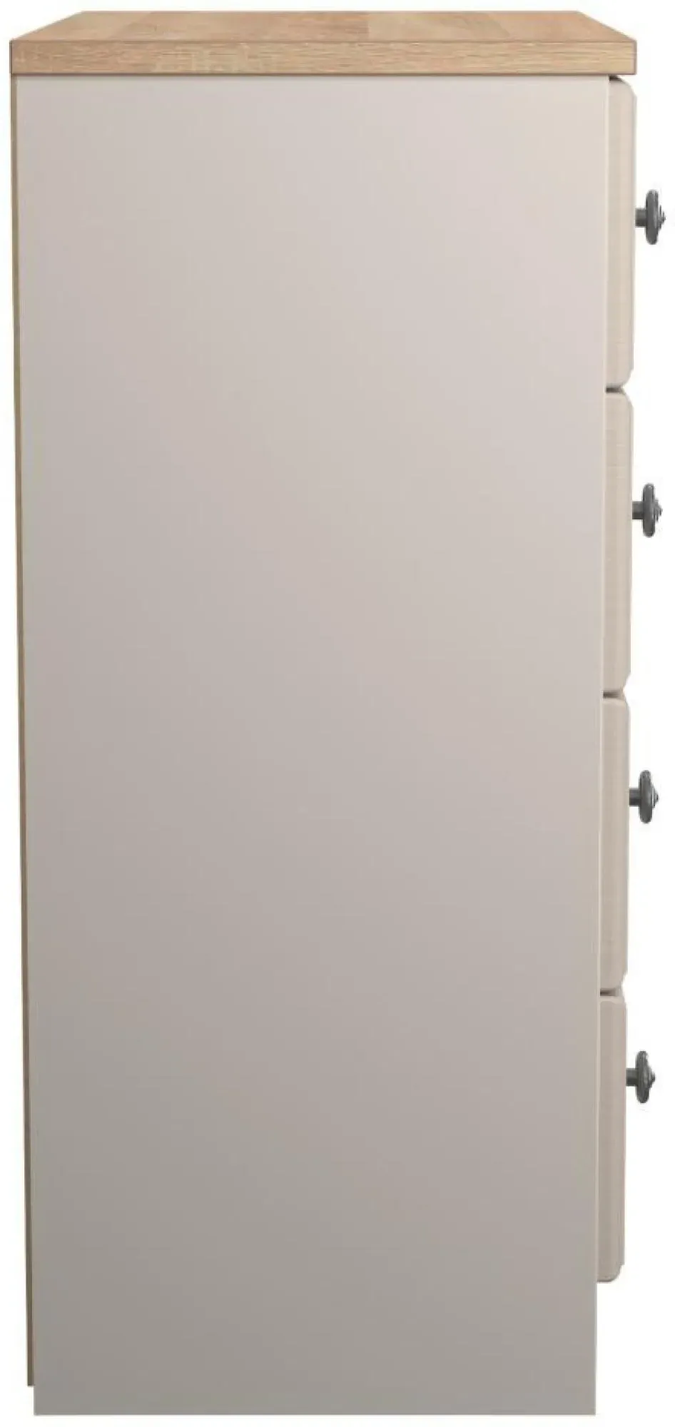 Norfolk 4 Drawer Chest - Cashmere, Oak