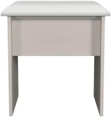 Norfolk Padded Dressing Stool - Cashmere, Oak image