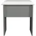 Norfolk Padded Dressing Stool - Grey, Oak