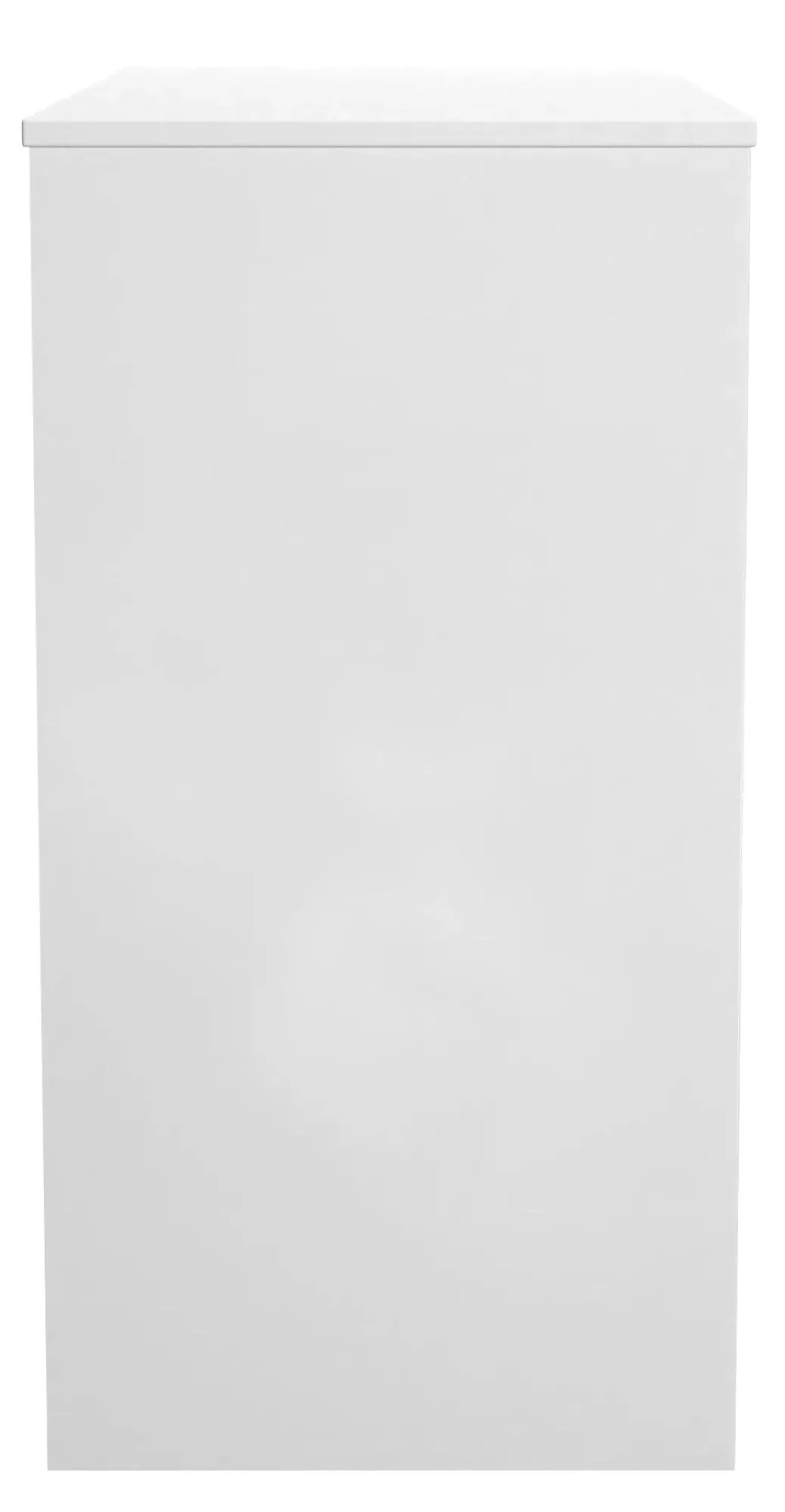 Padstow 3 Drawer Single Dressing Table - Grey, White