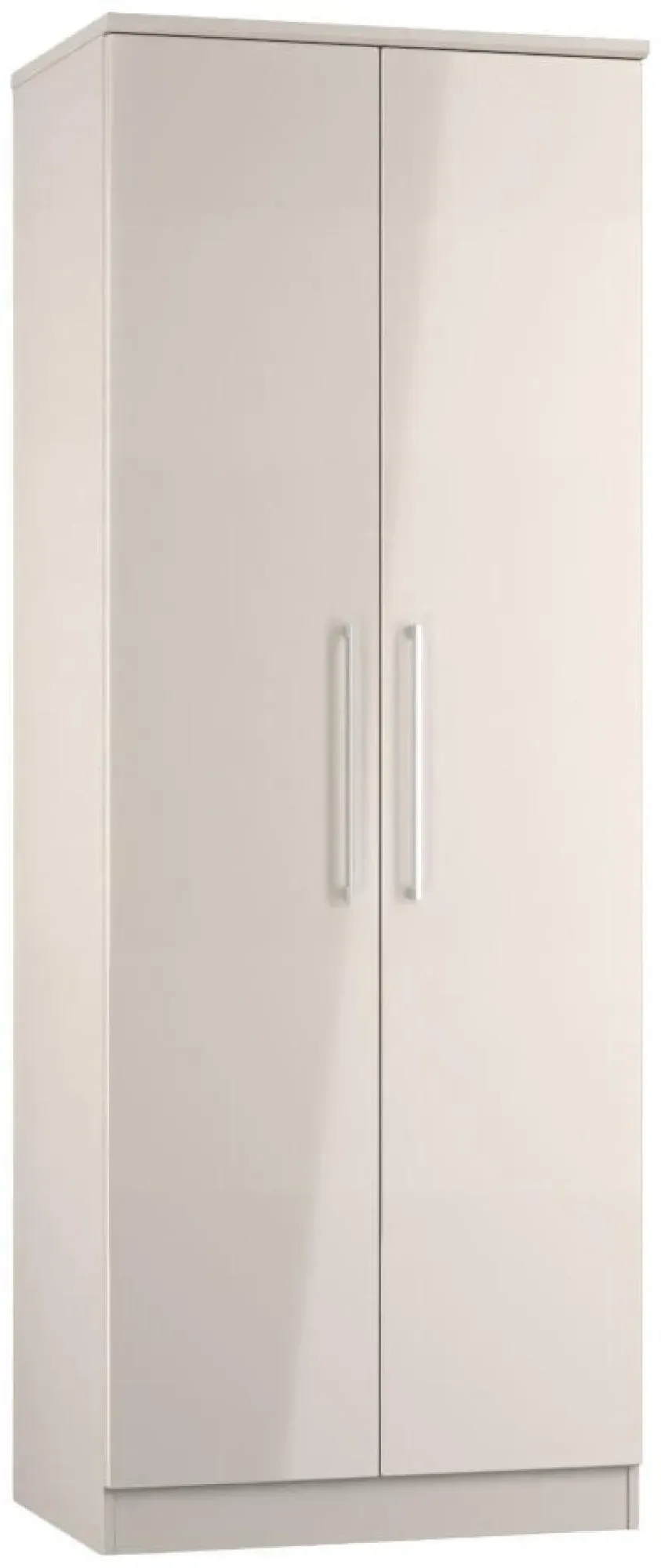 Paris 2 Door Tall Wardrobe - Kashmir, Gloss