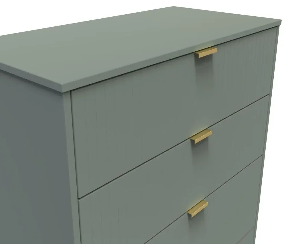 Paris 3 Drawer Deep Chest - Cashmere Gloss