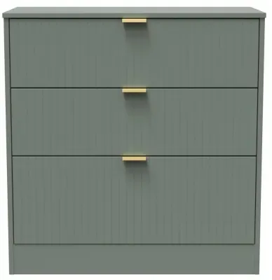 Paris 3 Drawer Deep Chest - Cashmere Gloss