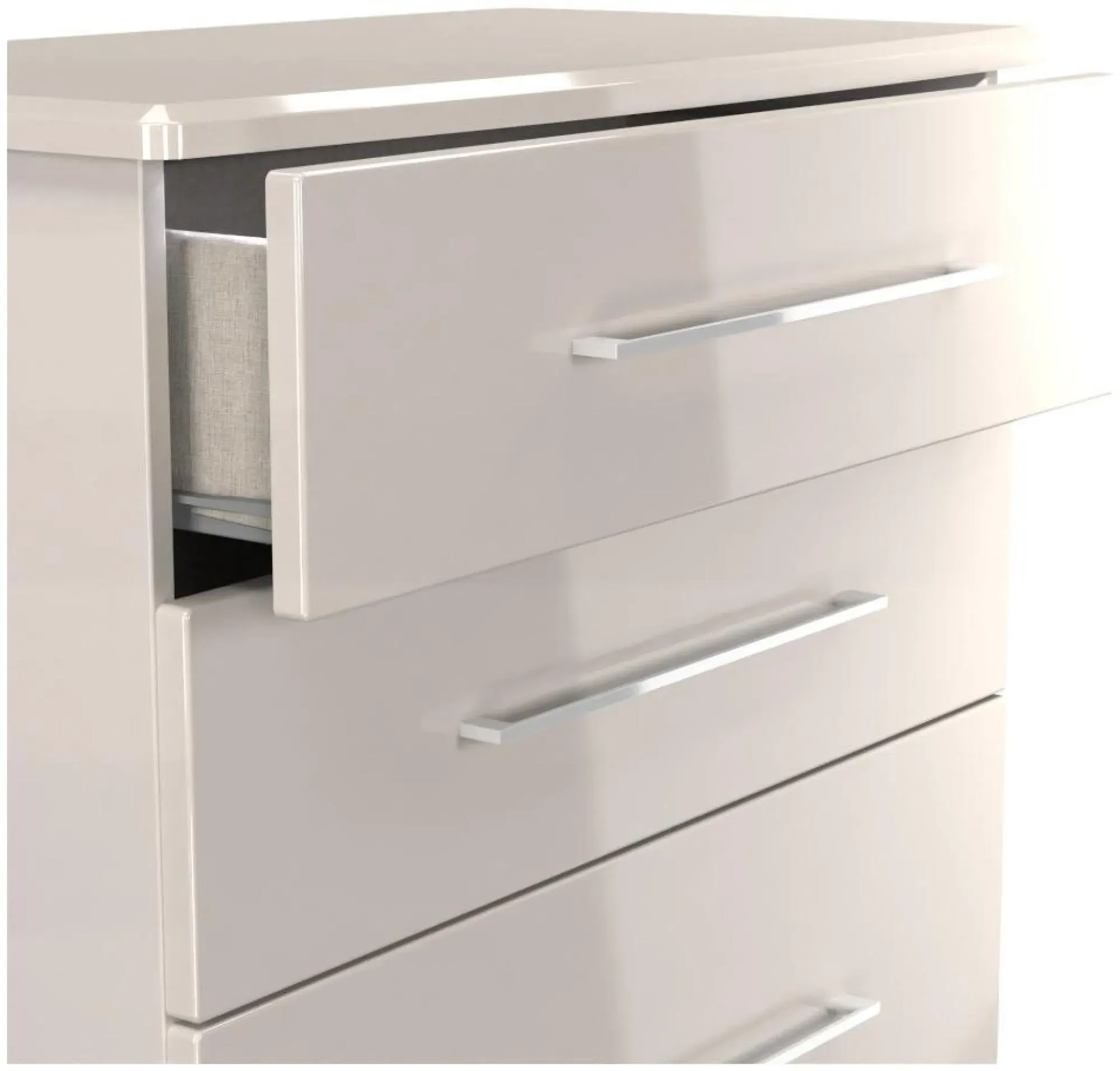 Paris 4 Drawer Deep Chest - Kashmir Gloss