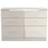 Paris 6 Drawer Midi Chest - Kashmir Gloss
