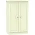 Pembroke 2-Door Midi Wardrobe - Cream