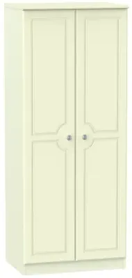 Pembroke 2 Door Wardrobe - Cream