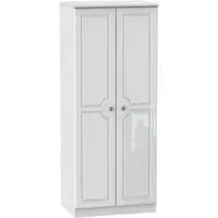 Pembroke 2 Door Wardrobe - White