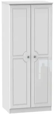 Pembroke 2 Door Wardrobe - White