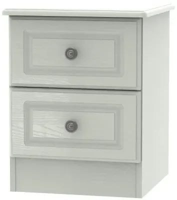 Pembroke 2 Drawer Bedside Cabinet - Cashmere Ash image