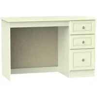 Pembroke 3 Drawer Desk - Cream