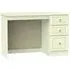 Pembroke 3 Drawer Desk - Cream