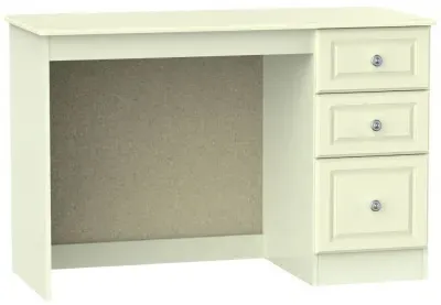 Pembroke 3 Drawer Desk - Cream
