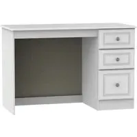 Pembroke 3 Drawer Desk - White