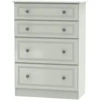 Pembroke 4 Drawer Deep Chest - Cashmere
