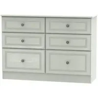 Pembroke 6 Drawer Midi Chest - Kaschmir Ash