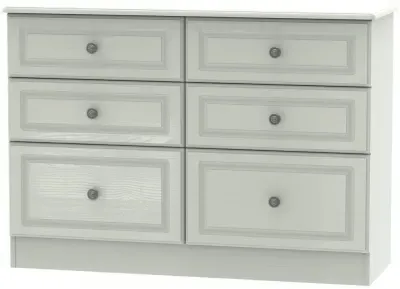Pembroke 6 Drawer Midi Chest - Kaschmir Ash image