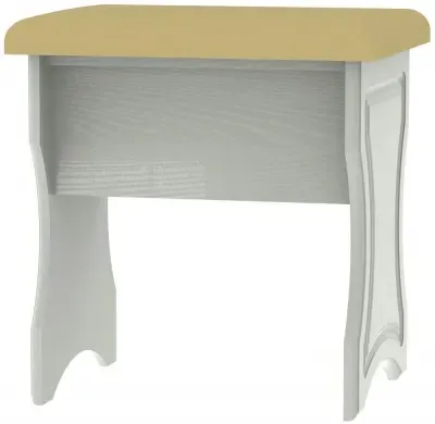 Pembroke Padded Dressing Stool - Cashmere image