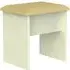 Pembroke Padded Dressing Stool - Cream
