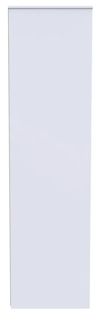 Pixel 2 Door Tall Wardrobe - White, MDF
