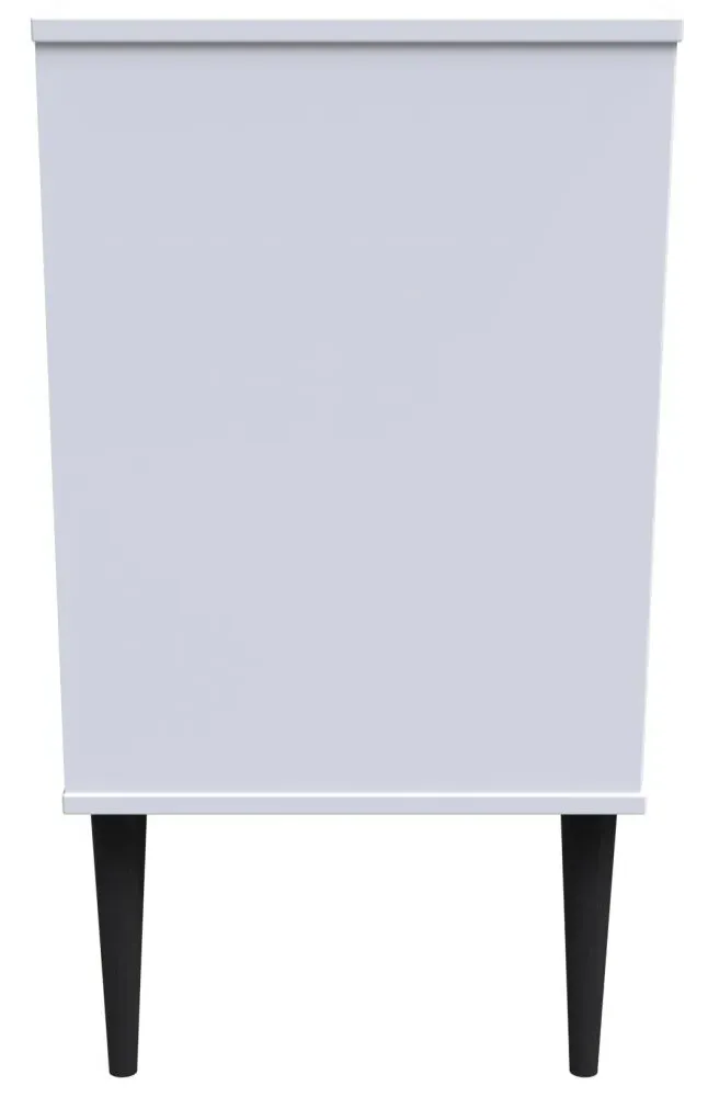 Pixel 3 Drawer Midi Chest - White, MDF