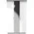 Plymouth 3 Door Tall Triple Wardrobe with Mirror - White