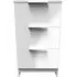 Plymouth 3 Drawer Bedside Cabinet - White Gloss