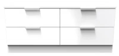 Plymouth Bed Box - White Gloss, Particle Wood image