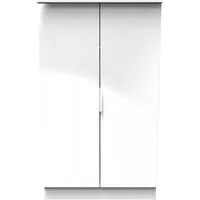 Plymouth Midi Wardrobe - White Gloss