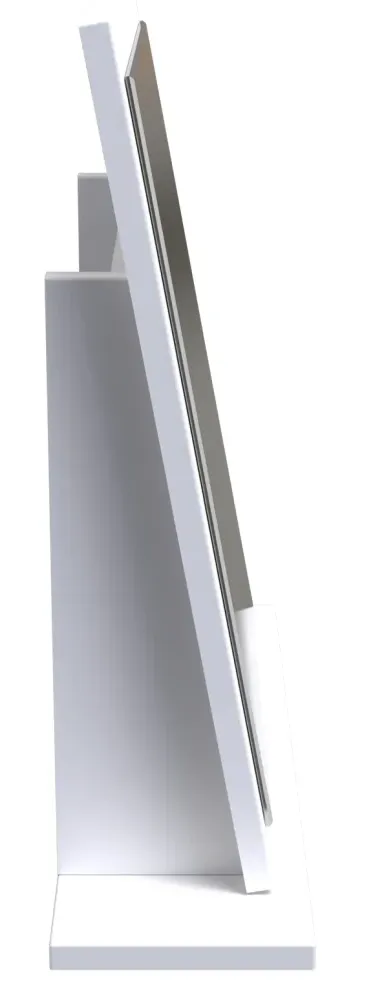 Plymouth Small Dressing Mirror - White Gloss