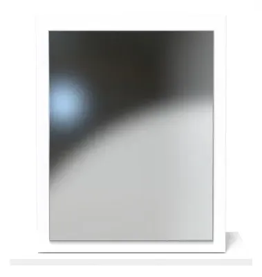 Plymouth Small Dressing Mirror - White Gloss