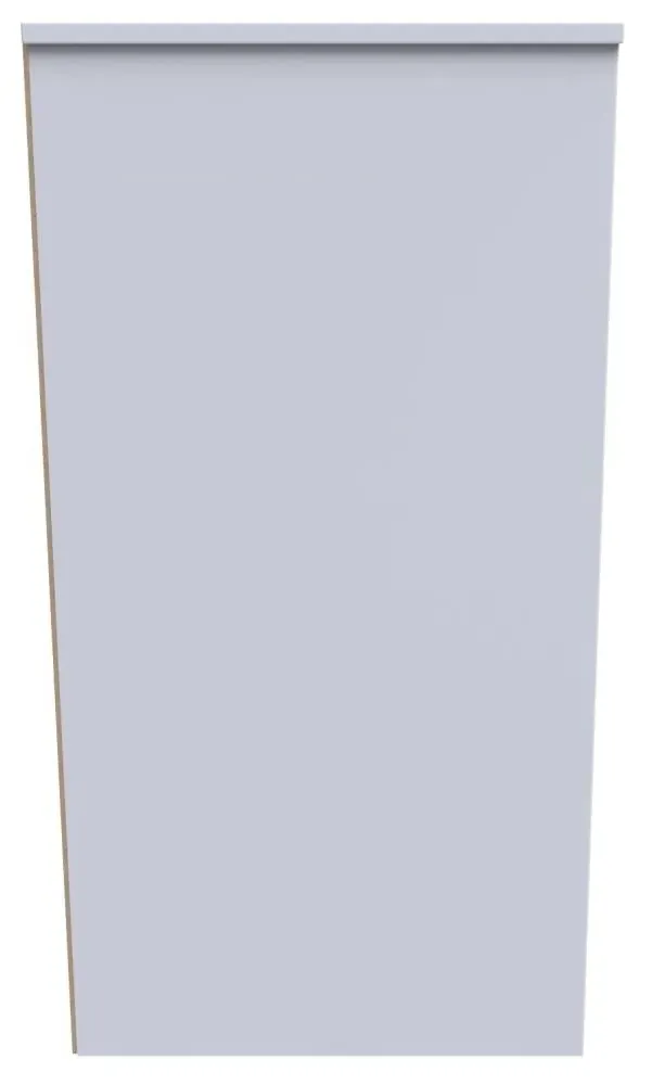 San Jose 3 Drawer Deep Chest - White, MDF