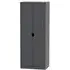 Shanghai 2 Door Tall Wardrobe - Graphite