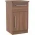 Sherwood 1 Door 1 Drawer Cabinet - Walnut Effect