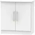 Sherwood 2 Door Hall Cabinet - Grey