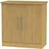 Sherwood 2 Door Hall Cabinet - Oak