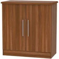 Sherwood 2 Door Hall Cabinet - Walnut