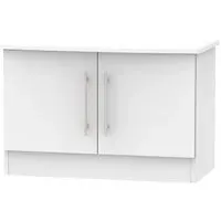 Sherwood 2 Door Low Cabinet - Grey