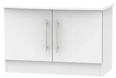 Sherwood 2 Door Low Cabinet - Grey image