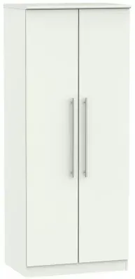 Sherwood 2 Door Wardrobe - Porcelain