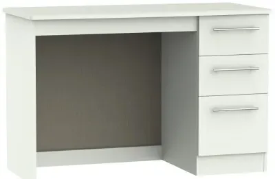 Sherwood 3 Drawer Desk - Porcelain Matt