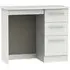 Sherwood 3 Drawer Single Dressing Table - Grey
