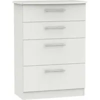 Sherwood 4 Drawer Deep Chest - Grey
