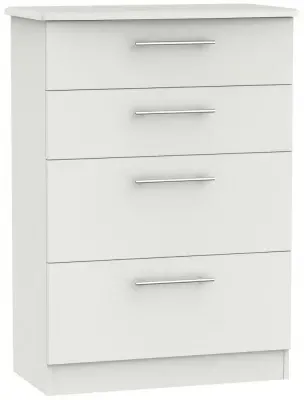 Sherwood 4 Drawer Deep Chest - Grey image