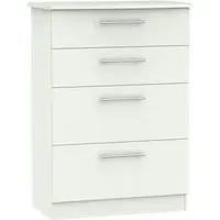 Sherwood 4 Drawer Deep Chest - Porcelain Matt