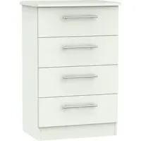 Sherwood 4 Drawer Midi Chest - Porcelain